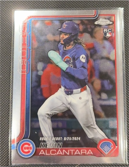 2025 Topps Chrome Update #USC25 Kevin Alcantara — front