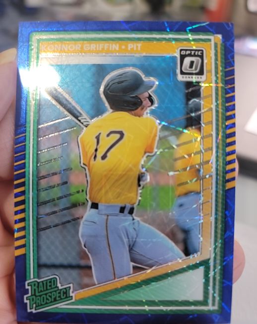2025 Panini Donruss Optic #123 Konnor Griffin — front