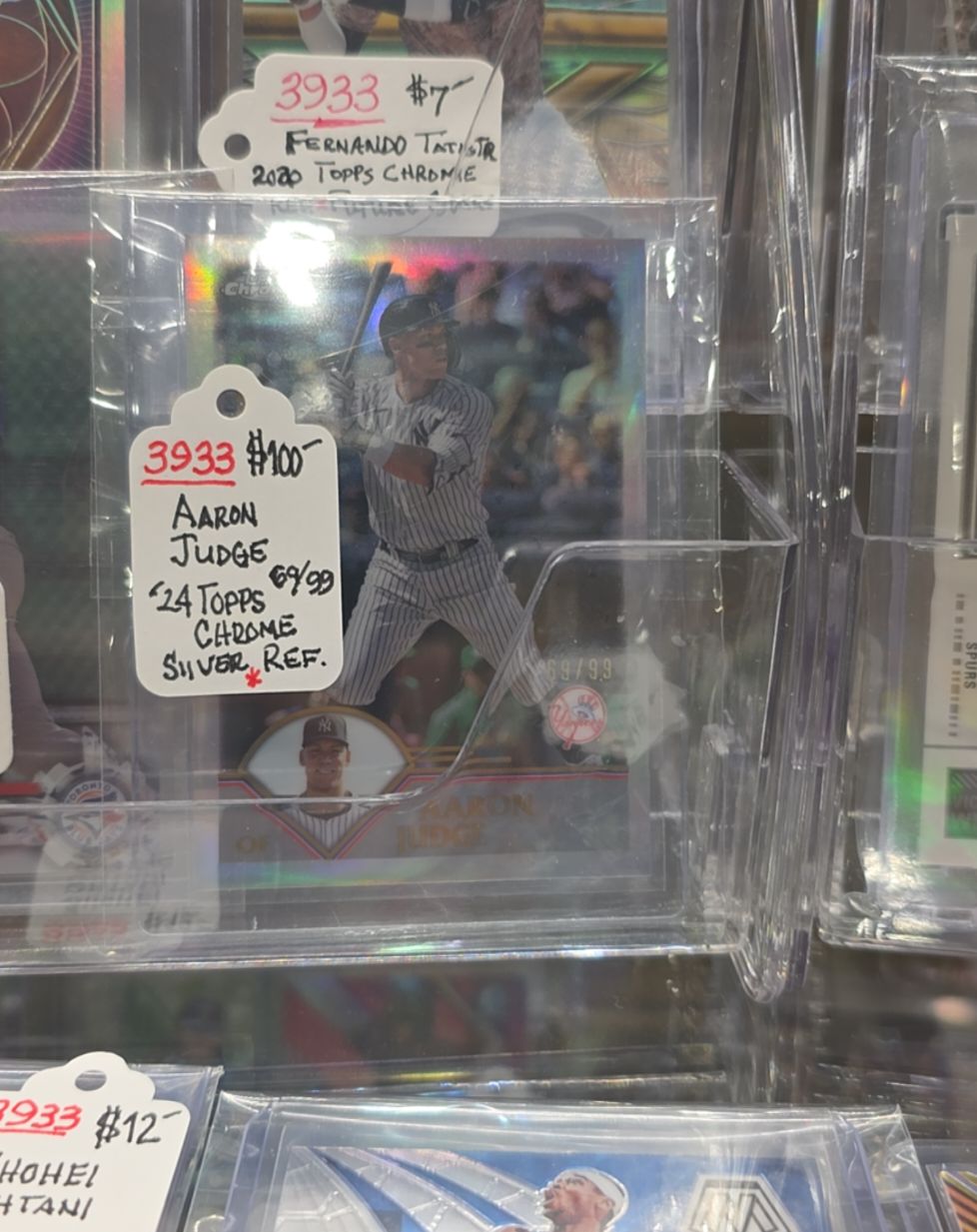 2024 Topps Chrome #69 Aaron Judge — front