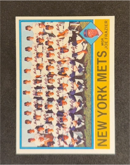 1974 Topps #56 New York Mets Team — front