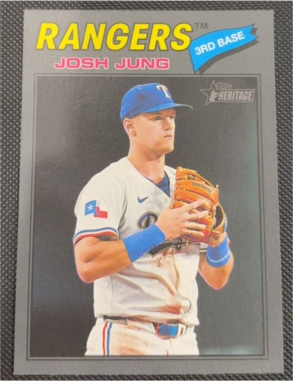 2026 Topps Heritage #191 Josh Jung — front