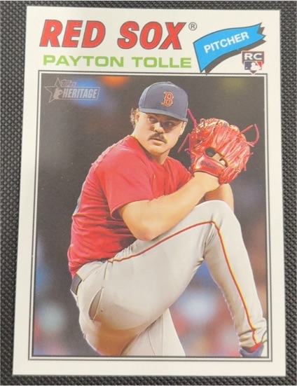 2026 Topps Heritage #386 Payton Tolle — front