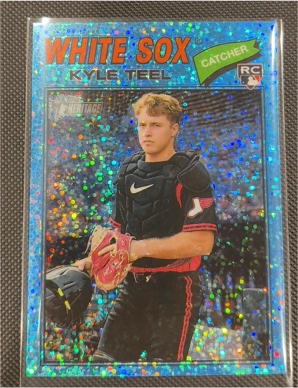 2026 Topps Heritage Chrome #182 Kyle Teel — front