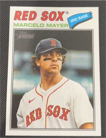 2026 Topps Heritage #356 Marcelo Mayer — front