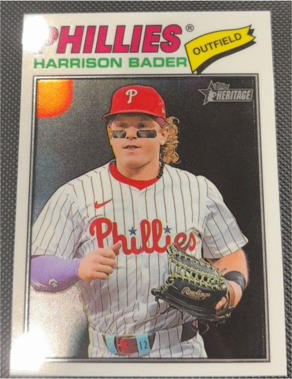 2025 Topps Heritage High Number #503 Harrison Bader — front