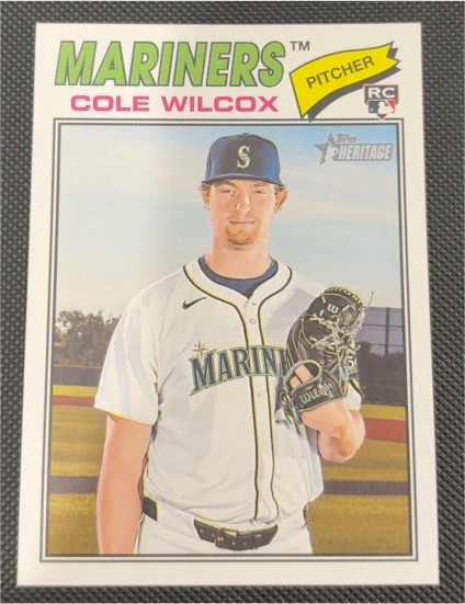 2026 Topps Heritage #155 Cole Wilcox — front