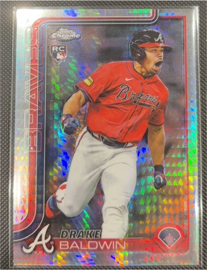 2025 Topps Chrome Update #USC96 Drake Baldwin — front