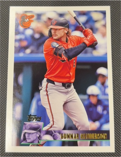 2025 Topps Archives #104 Gunnar Henderson Baltimore Orioles — front