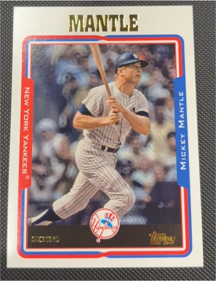 2025 Topps Archives #252 Mickey Mantle — front