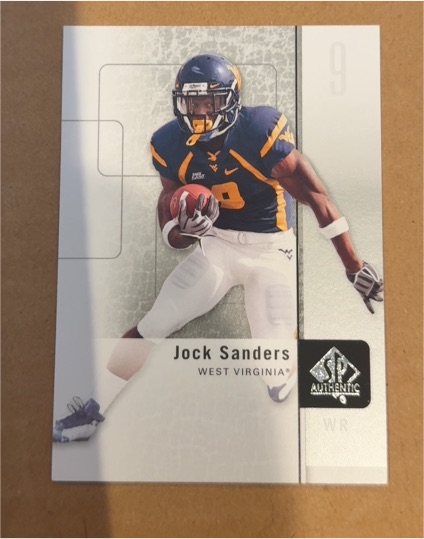 2011 SP Authentic #65 Jock Sanders — front