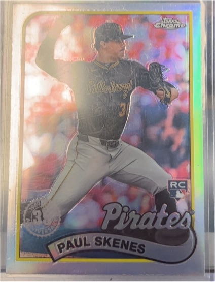 2024 Topps Chrome Update #89CU-1 Paul Skenes — front