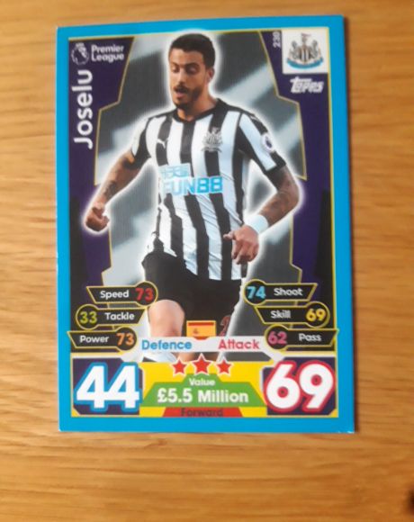 2017-18 Topps Match Attax Premier League #230 Joselu — front