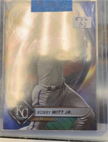 2022 Bowman Platinum #51 Bobby Witt Jr. — front