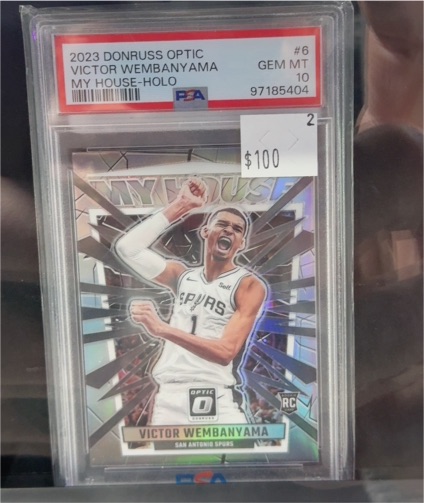 2023 Donruss Optic #6 Victor Wembanyama My House Holo — front