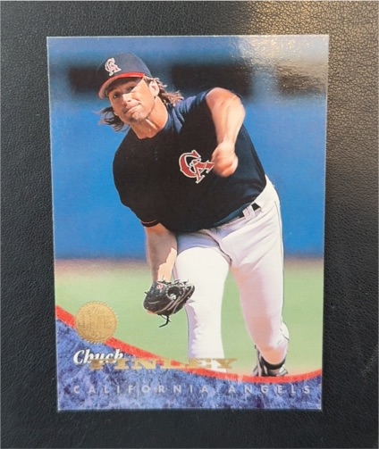 1994 Leaf #394 Chuck Finley — front