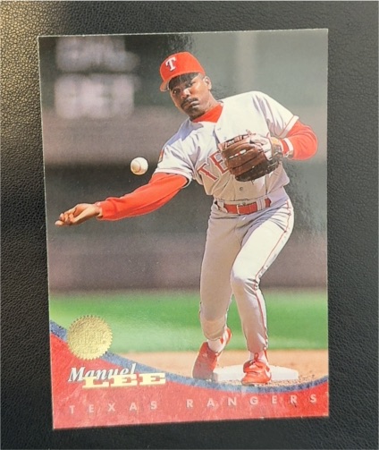 1994 Leaf #372 Manuel Lee Texas Rangers — front