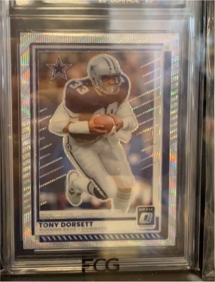 2025 Panini Donruss Optic #58 Tony Dorsett — front