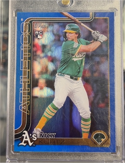 2025 Topps Update #US201 Nick Kurtz — front
