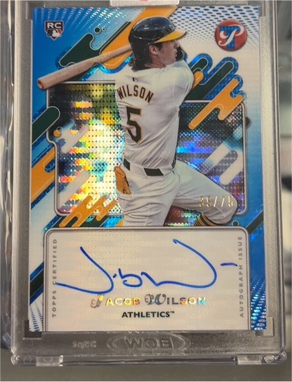 2025 Topps Pristine #PA-JWI Jacob Wilson — front