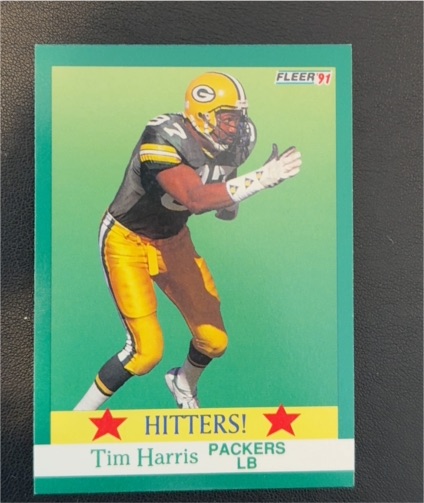 1991 Fleer #406 Tim Harris — front