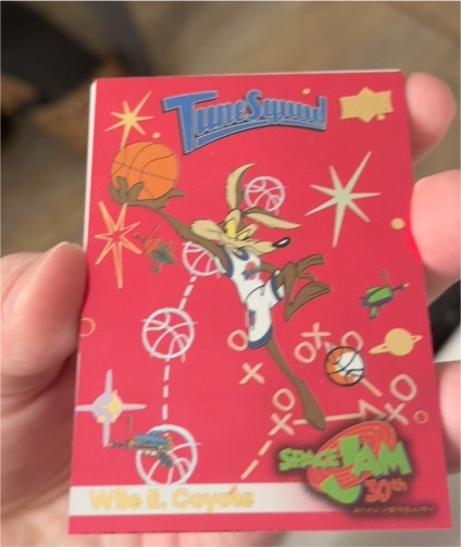 2026 Upper Deck Space Jam 30th Anniversary #2 Wile E. Coyote — front