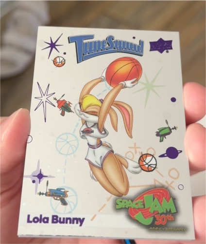 2026 Upper Deck Space Jam 30th Anniversary #6 Lola Bunny — front