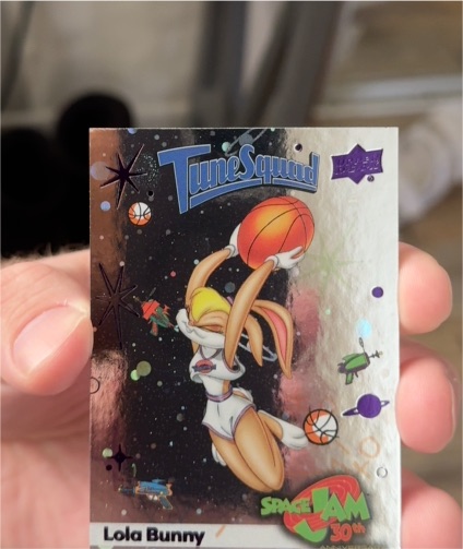 2026 Upper Deck Space Jam 30th Anniversary #6 Lola Bunny Cosmos — front