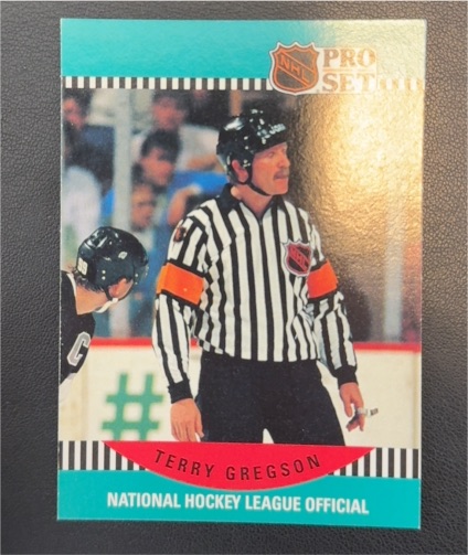 1990-91 Pro Set #688 Terry Gregson — front