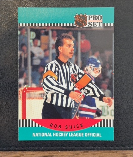 1990-91 Pro Set #698 Rob Shick — front