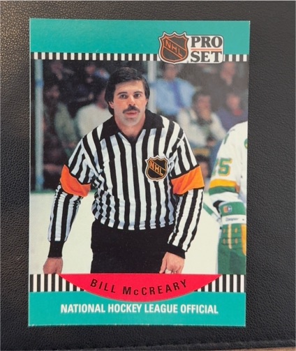 1990-91 Pro Set #694 Bill McCreary — front