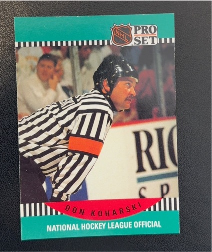 1990-91 Pro Set #691 Don Koharski — front