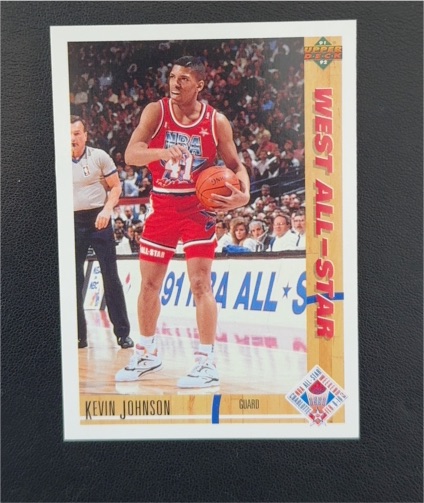 1991-92 Upper Deck #59 Kevin Johnson — front