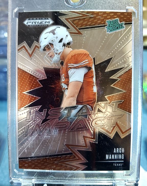 2025 Panini Prizm Draft Picks Instant Impact #II-AMG Arch Manning — front