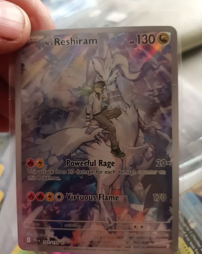 2022 Pokémon SV09 #167/159 N's Reshiram — front