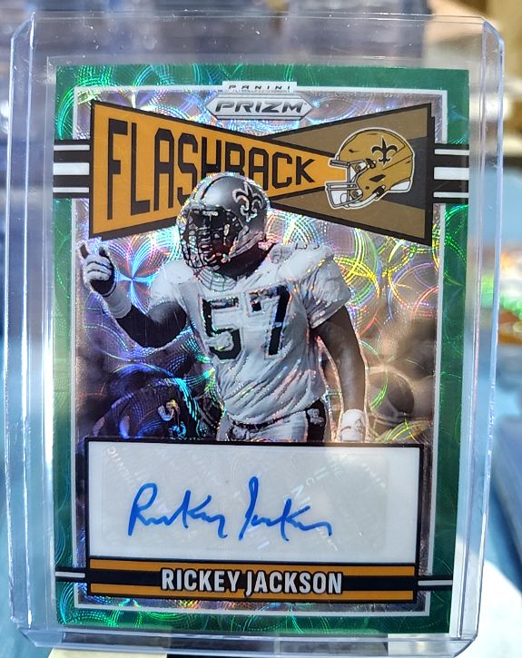 2025 Panini Prizm Flashback #FLA-RJN Rickey Jackson — front