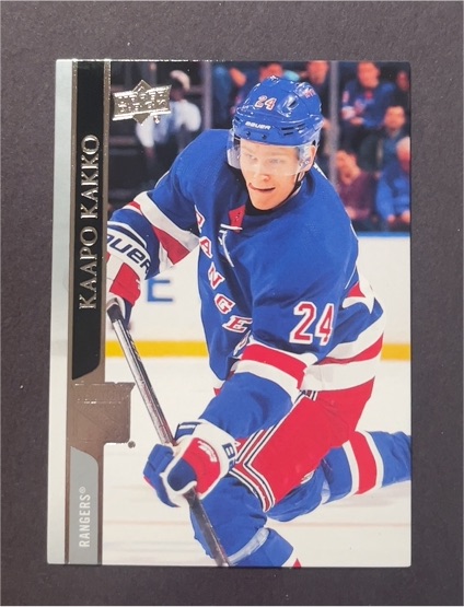 2020-21 Upper Deck #374 Kaapo Kakko — front