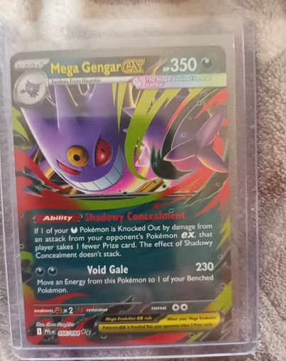 Mega Gengar EX Phantasmal Flames 056/094 — front