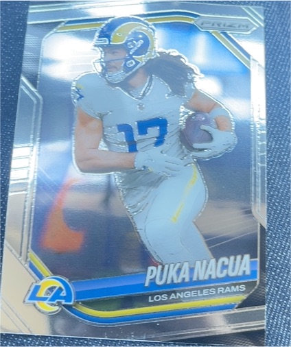 2025 Panini Prizm #205 Puka Nacua — front