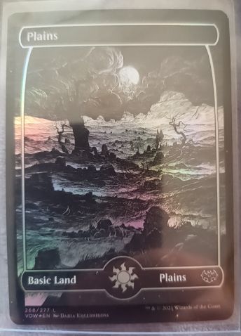 2021 Magic: The Gathering #268 Plains Innistrad: Crimson Vow — front