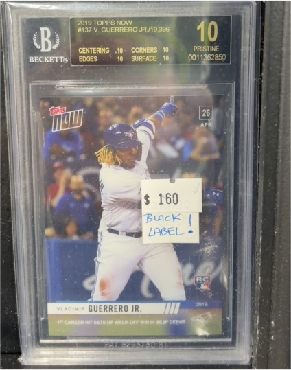 2019 Topps Now #137 Vladimir Guerrero Jr. — front