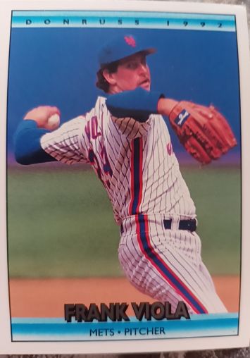 1992 Donruss #498 Frank Viola New York Mets — front