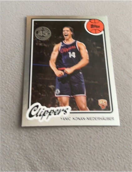 2025-26 Topps 45th Anniversary #80BK-93 Yanic Konan-Niederhauser — front