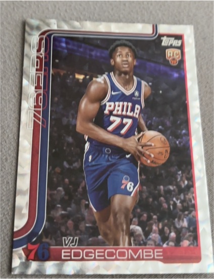 2025-26 Topps #203 VJ Edgecombe — front