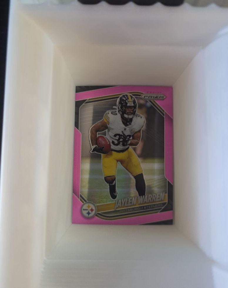 2024 Panini Prizm #242 Jaylen Warren — front