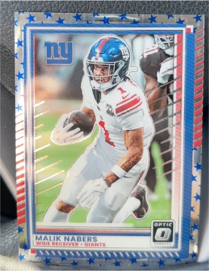2025 Donruss Optic #182 Malik Nabers — front