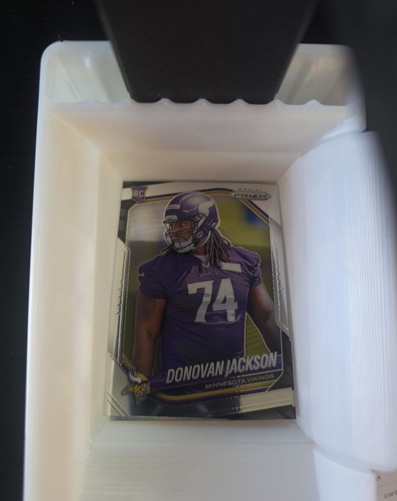 2025 Panini Prizm #358 Donovan Jackson — front