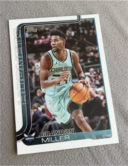 2025-26 Topps #68 Brandon Miller — front