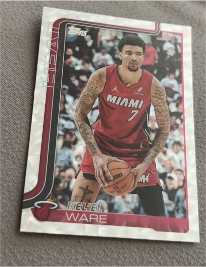 2025-26 Topps #74 Kel'el Ware — front