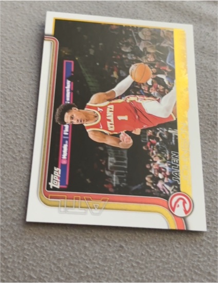 2025-26 Topps Basketball #1 Jalen Johnson — front