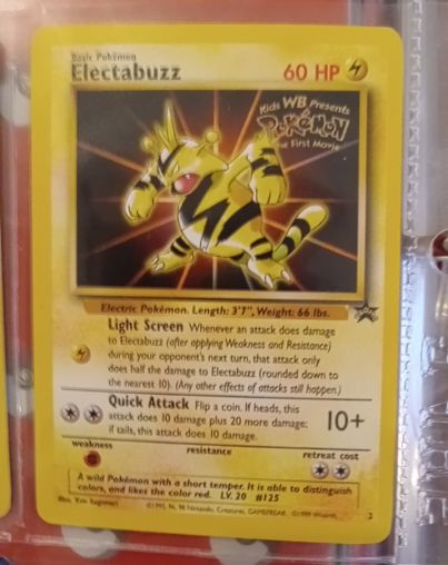 1999 Pokémon #2 Electabuzz — front